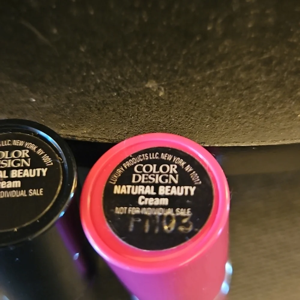Lancome Color Natural Beauty Lipstick Rare Lot of 2